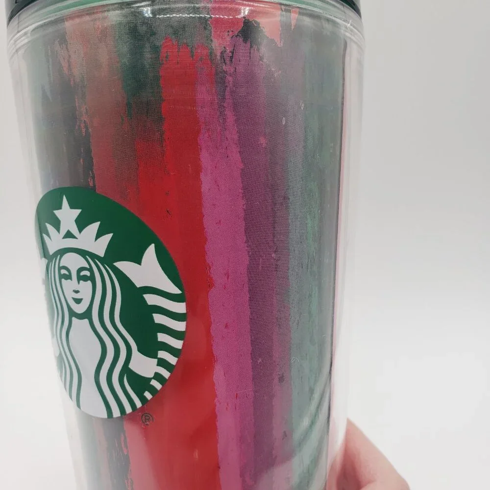 Starbucks clear acrylic